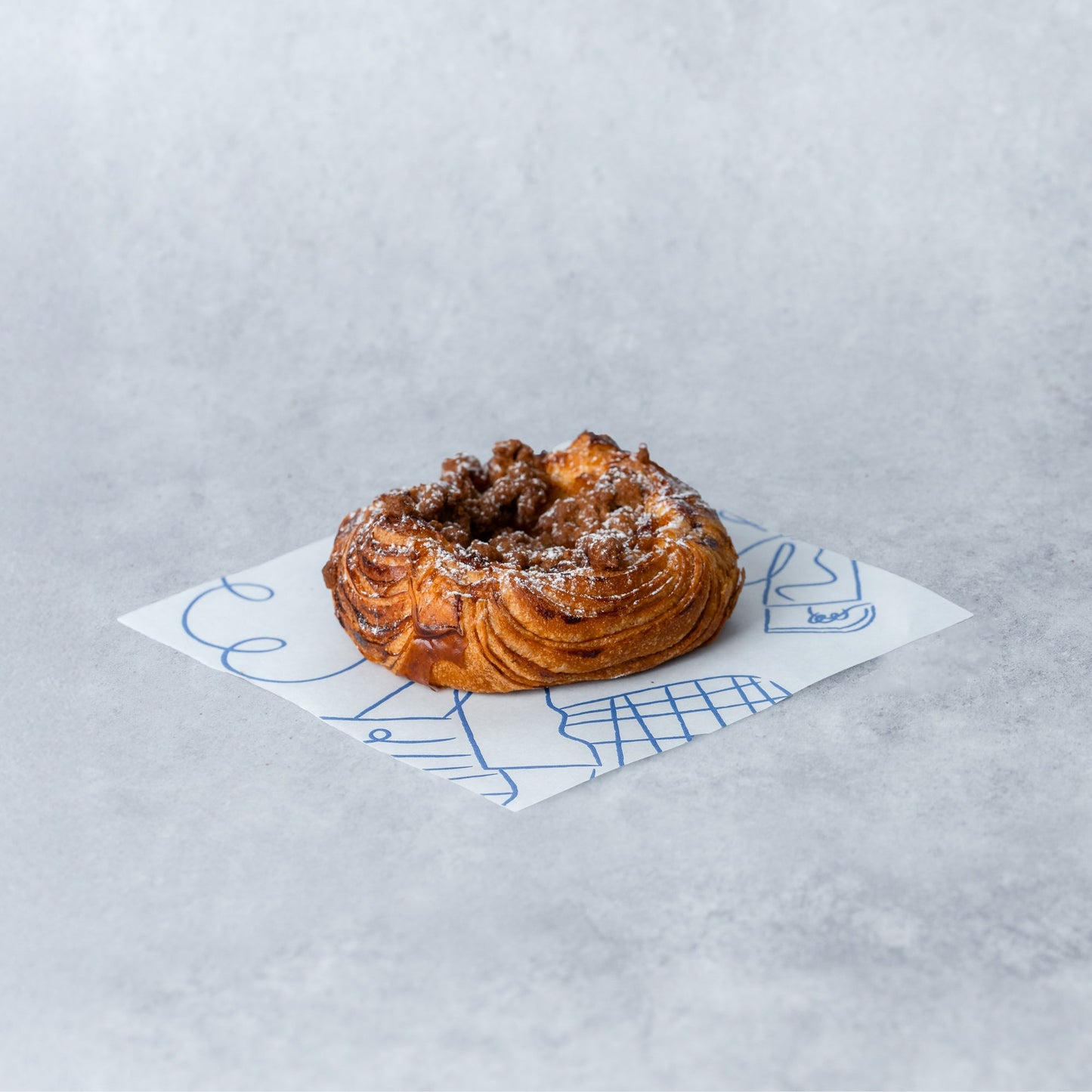 Mini Apple Crumble Danish
